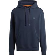 Hugo Boss Orange Hoodie med Logopatch Blue, Herr