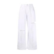 Icon Denim Vit Denim Jeans White, Dam