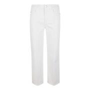 Michael Kors Denim 5-ficks Jeans i Benfärg White, Dam