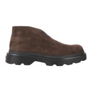 Tod's Stiliga Mocka Gummisula Skor Brown, Herr