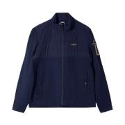 Aeronautica Militare Militärstil Jacka Af495 Blue, Herr