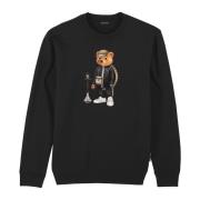 Baron Filou Mäns Flavor Puffer Sweatshirt Black, Herr