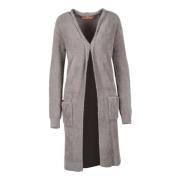 Rino&Pelle Nylon Cardigan Gray, Dam