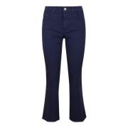 Fay Blå Stretch Bomull Regular Fit Jeans Blue, Dam