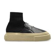 MM6 Maison Margiela Sneakers med socka Black, Herr