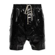 Rick Owens Bermuda Shorts Cargo Pods Black, Herr