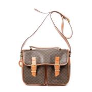 Celine Vintage Pre-owned Canvas celine-vskor Brown, Dam