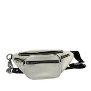 Alexander Wang Pre-owned Pre-owned Laeder crossbodyvskor White, Unisex