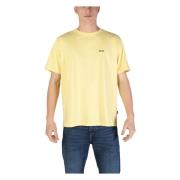 Hugo Boss Kortärmad bomullst-shirt höst/vinterkollektion Yellow, Herr