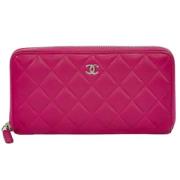 Chanel Vintage Pre-owned Laeder plnbcker Pink, Dam