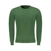 Cavalli Class Grön Polyester Pullover Green, Herr