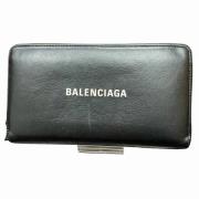 Balenciaga Vintage Pre-owned Laeder plnbcker Black, Dam