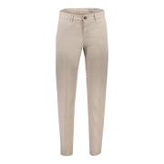 North Sails Beige Slim Fit Byxor med 4 Fickor Beige, Herr