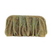 Benedetta Bruzziches Kristall Mesh Clutch - Venus La Grande Green, Dam