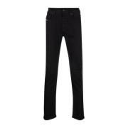 Diesel Svart Smal Ben Jeans Black, Herr