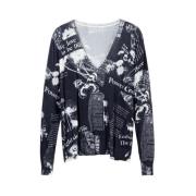 Desigual Stickade toppar & T-shirt Kollektion Black, Dam