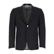 Thom Browne Midnight Blue Twill Blazer Blue, Herr