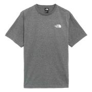 The North Face Röd T-shirt Gray, Herr