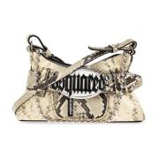 Dsquared2 Axelväska Gothic Beige, Dam