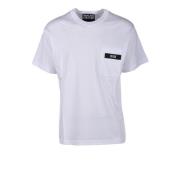 Versace Jeans Couture Stilig bomullst-shirt White, Herr