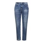 Givenchy Slim Fit Jeans med Slitage Blue, Herr