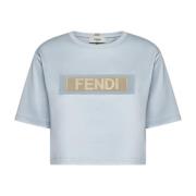 Fendi Stilren A24 Mode Tillbehör Kollektion Blue, Dam