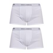 Dolce & Gabbana Tvåpack boxershorts White, Herr