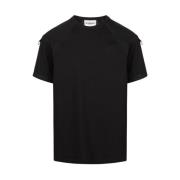 Iceberg T-shirt med broderad lapp Black, Herr