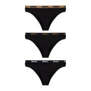 Diesel Trepack briefs Marta-Gft-3Pack Black, Dam