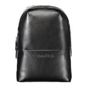 Calvin Klein Svart herrryggsäck med laptopfack Black, Herr