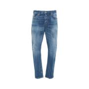 Dsquared2 Blå Jeans 'Bro' Stiligt Avslappnat Plagg Blue, Herr