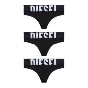 Diesel Trepack med strängar Ufst-Stars-Threepack Black, Dam