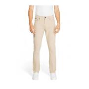 GAS Slim Fit Bomullsblandning Jeans Kollektion Beige, Herr