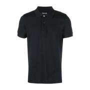 Tom Ford Polo Shirts Blue, Herr