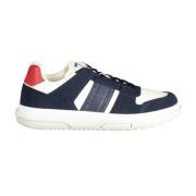 Tommy Hilfiger Stilren Blå Polyester Sneaker Sula Multicolor, Herr