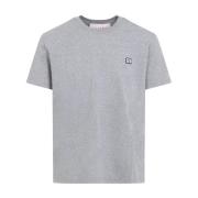 Valentino Melange T-shirt i grå Gray, Herr