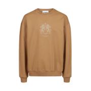 Iceberg Sweatshirt med enhörningsdetalj Brown, Herr