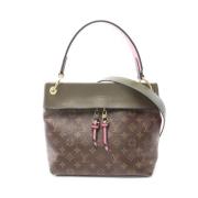 Louis Vuitton Vintage Pre-owned Canvas louis-vuitton-vskor Brown, Dam