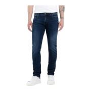 Replay Slim-fit Denim Jeans Blue, Herr