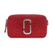 Marc Jacobs Axelväska The Crystal Snapshot Red, Dam