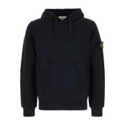 Stone Island Stiligt Sweatshirt för en Modern Look Blue, Herr