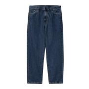 Carhartt Wip Avslappnad passform Aaron Five-Pocket Jeans Blue, Herr