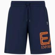 Emporio Armani EA7 Blå och Orange Herr Shorts 3Dps76 Blue, Herr