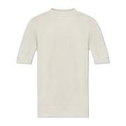 Eleventy Bomull T-shirt Beige, Herr