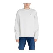 Tommy Jeans Regenererad Bomullströja med Polyester White, Herr