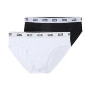 Gcds Herr Essentials Briefs 2-Pack Multicolor, Herr