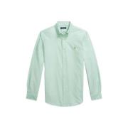 Polo Ralph Lauren Oxford Bomullsskjorta med Polo Player Green, Herr