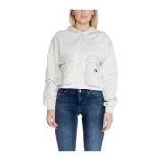 Tommy Jeans Bomull Crewneck Sweater Beige, Herr