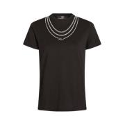 Karl Lagerfeld T-shirt med korta ärmar Black, Dam