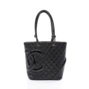 Chanel Vintage Pre-owned Laeder chanel-vskor Black, Dam